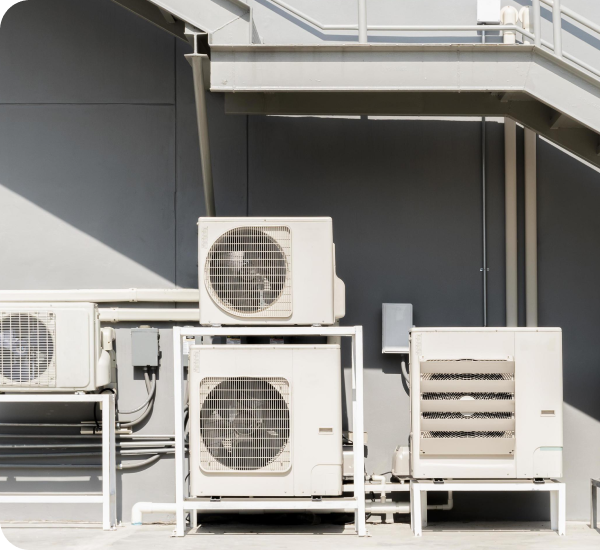 High-efficiency air conditioning condenser units