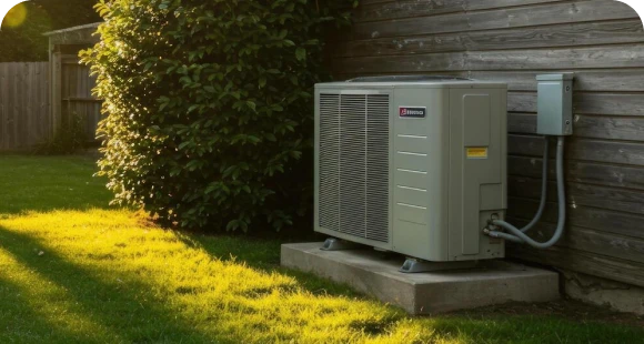 High-efficiency heat pump that cools in summer and heats in winter